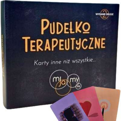 Mijamy się. Pudełko terapeutyczne - komplet 2 karcianych gier terapeutycznych
