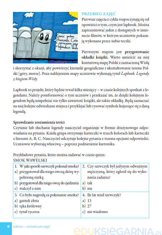 Mac Inspiracje. Lektury – scenariusze zajęć. Poradnik dla nauczyciela