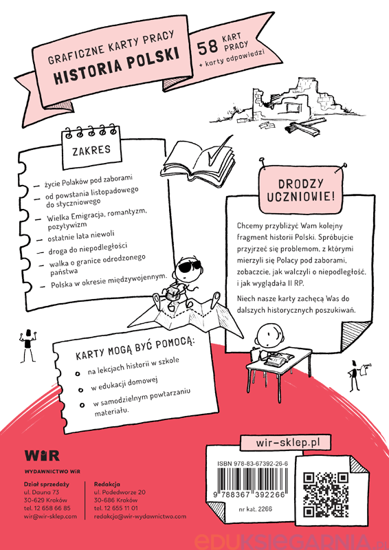 Historia Polski. Graficzne karty pracy dla klasy 7 - Eduksiegarnia.pl