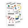 Karty obrazkowe. Onomatopeje - zestaw 45 kolorowych kart