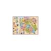 Mappuzzle. Polska Regiony - puzzle edukacyjne