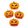 Dekoracje ozdoby szkolne - Dynie na Halloween (4 elementy)