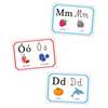 Plansze edukacyjne. Alfabet spółgłoski i samogłoski - zestaw edukacyjny 32 plansz A5
