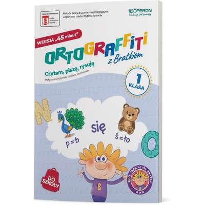 Ortograffiti z Bratkiem. Wersja 45 minut. Klasa 1