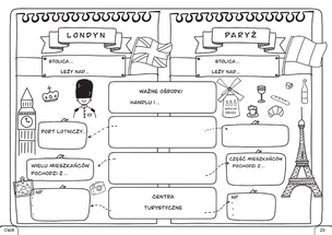 Geografia. Graficzne karty pracy dla klasy 6