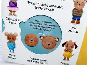 Akademia mądrego dziecka. Co czujesz? - książka o emocjach z kartami emocji
