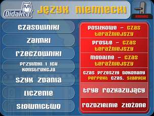 Didakta. Język niemiecki - multimedialny program edukacyjny dla szkół podstawowych (wersja elektroniczna, bezterminowa licencja na 20 stanowisk PC) - wersja polska PL