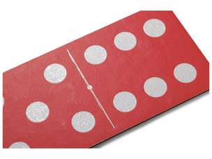 Sensoryczne domino - gra dotykowo-wizualna