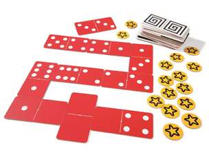 Sensoryczne domino - gra dotykowo-wizualna