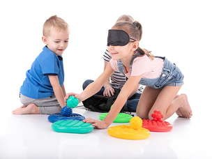 Sensoryczne dyski Sensory Memory - gra pamięciowo-dotykowa