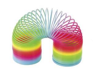 Gigantyczna Tęczowa Sprężyna (15 cm) - zabawka manualna (1)