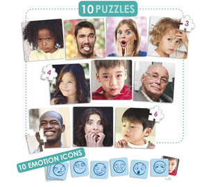 10 emocji - puzzle progresywne