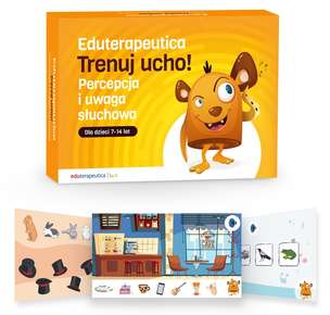 Eduterapeutica Lux. Trenuj ucho! Percepcja i uwaga słuchowa dla dzieci 7-14 lat (licencja otwarta, bezterminowa)