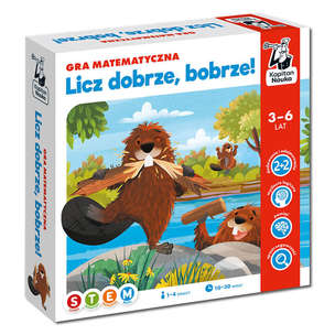 Kapitan nauka. Licz dobrze, bobrze! Gra matematyczna