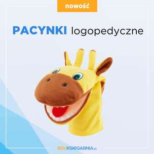 Pacynka logopedyczna Moowi - Żyrafa