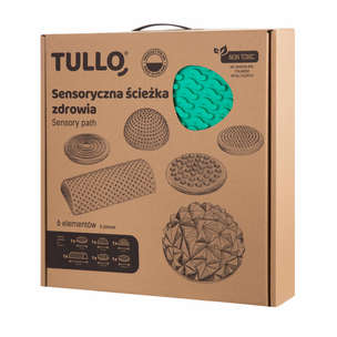 Ścieżka sensoryczna zdrowia Tullo - 6 elementów