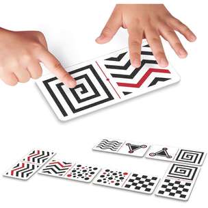 Sensoryczne domino - gra dotykowa