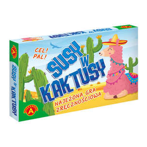 Susy w kaktusy. Skaczące czapeczki - gra zręcznościowa