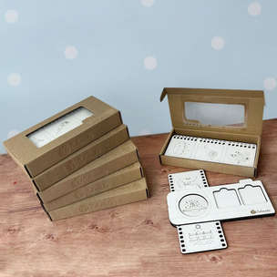 Sylabowy aparat fotograficzny - komplet 6 szt.