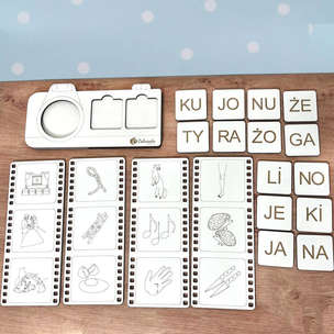 Sylabowy aparat fotograficzny - komplet 6 szt.