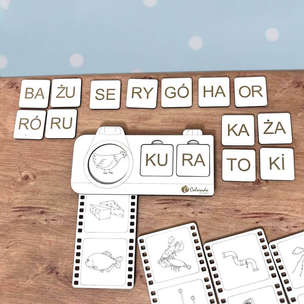 Sylabowy aparat fotograficzny - komplet 6 szt.