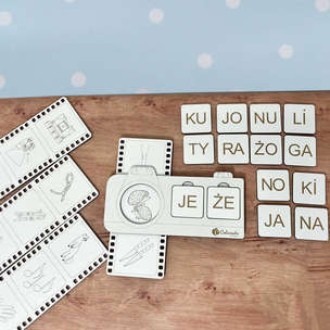 Sylabowy aparat fotograficzny - komplet 6 szt.