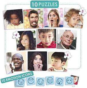 Emocje - puzzle progresywne