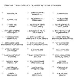 Karty logopedyczne - pomoc logopedyczna