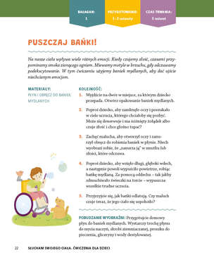 Słucham swojego ciała. Ćwiczenia dla dzieci. Kompetencje emocjonalno-społeczne pomocne w rozwoju samoświadomości i wyrażaniu uczuć