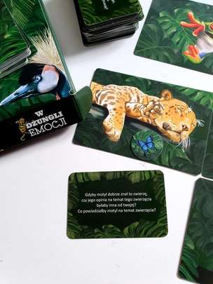 W dżungli emocji - gra terapeutyczna pomagająca odnaleźć się w gąszczu emocji