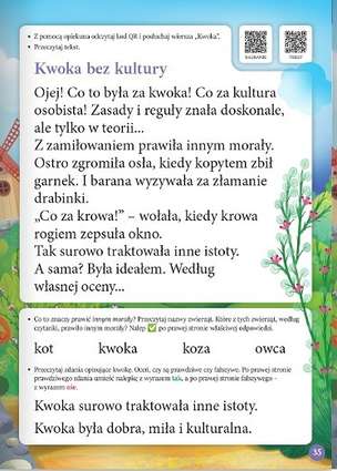 Domek z bajki. Czytanki