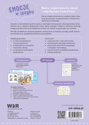 Emocje w języku. Nauka rozpoznawania emocji i empatycznej komunikacji 