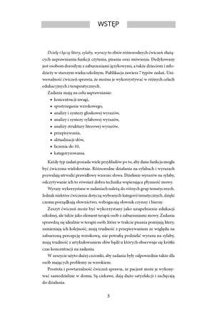 Dzielę i łączę litery, sylaby, wyrazy. Ćwiczenia dla młodzieży i dorosłych z trudnościami językowymi