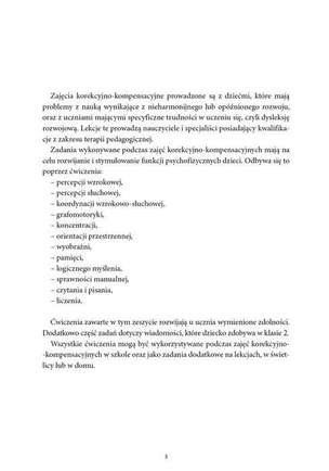 Trening szkolny. Ćwiczenia korekcyjno-kompensacyjne. Klasa 1 (1)