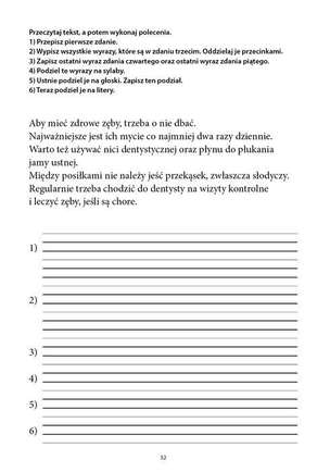 Trening szkolny. Ćwiczenia korekcyjno-kompensacyjne. Klasa 1 (1)