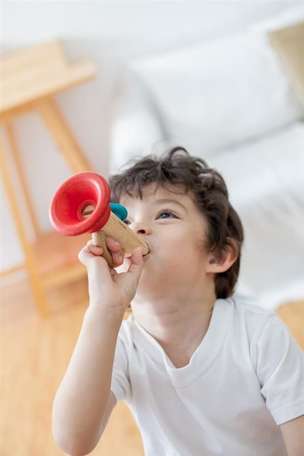 Drewniany gwizdek instrument Kazoo