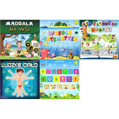 Pakiet Aktywna tablica 2023 - multimedialny program edukacyjny dla szkół podstawowych i przedszkoli (wersja elektroniczna, bezterminowa licencja na 20 stanowisk PC) - wersja polska PL