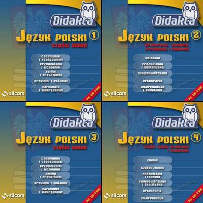Pakiet Didakta. Język polski - multimedialny program edukacyjny dla szkół podstawowych (wersja elektroniczna, bezterminowa licencja na 20 stanowisk PC) - wersja polska PL