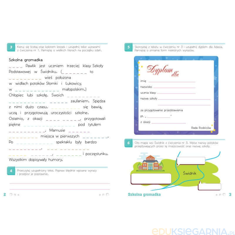 Mistrz ortografii klasa 3. Ortografia i gramatyka w ćwiczeniach