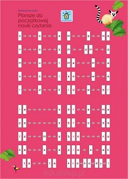 Plansze do początkowej nauki czytania 2 – pomoc do zabaw z klockami LOGO