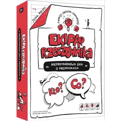 Ekipa rzeczownika. Nieprzypadkowa gra o przypadkach - gra edukacyjna