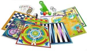 50 gier - zestaw klasycznych gier planszowych