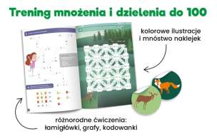 Kapitan Nauka. Mnożenie i dzielenie - łamigłówki i zabawy matematyczne