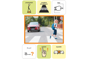 Mówiące Gazetki. Październik - pomoc dydaktyczna z symbolami MÓWik