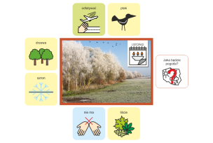 Mówiące Gazetki. Listopad - pomoc dydaktyczna z symbolami MÓWik