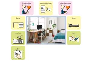 Mówiące Gazetki. Luty - pomoc dydaktyczna z symbolami MÓWik