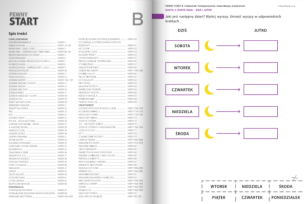 Pewny start. Poziom B. Moja książka + Codziennik szkolny (Funkcjonowanie, komunikacja, kreatywność) - ZESTAW