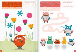 Kapitan Nauka. Bazgraki i gimnastyka języka. Ćwiczenia logopedyczne + 50 naklejek