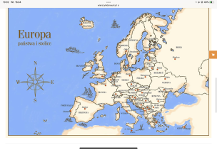 Wierszyki do nauki. Stolice Europy w wierszykach