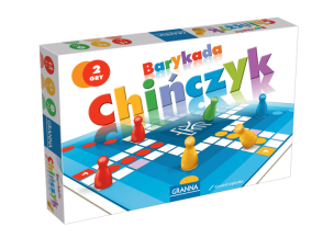 Chińczyk. Barykada - zestaw 2 gier planszowych